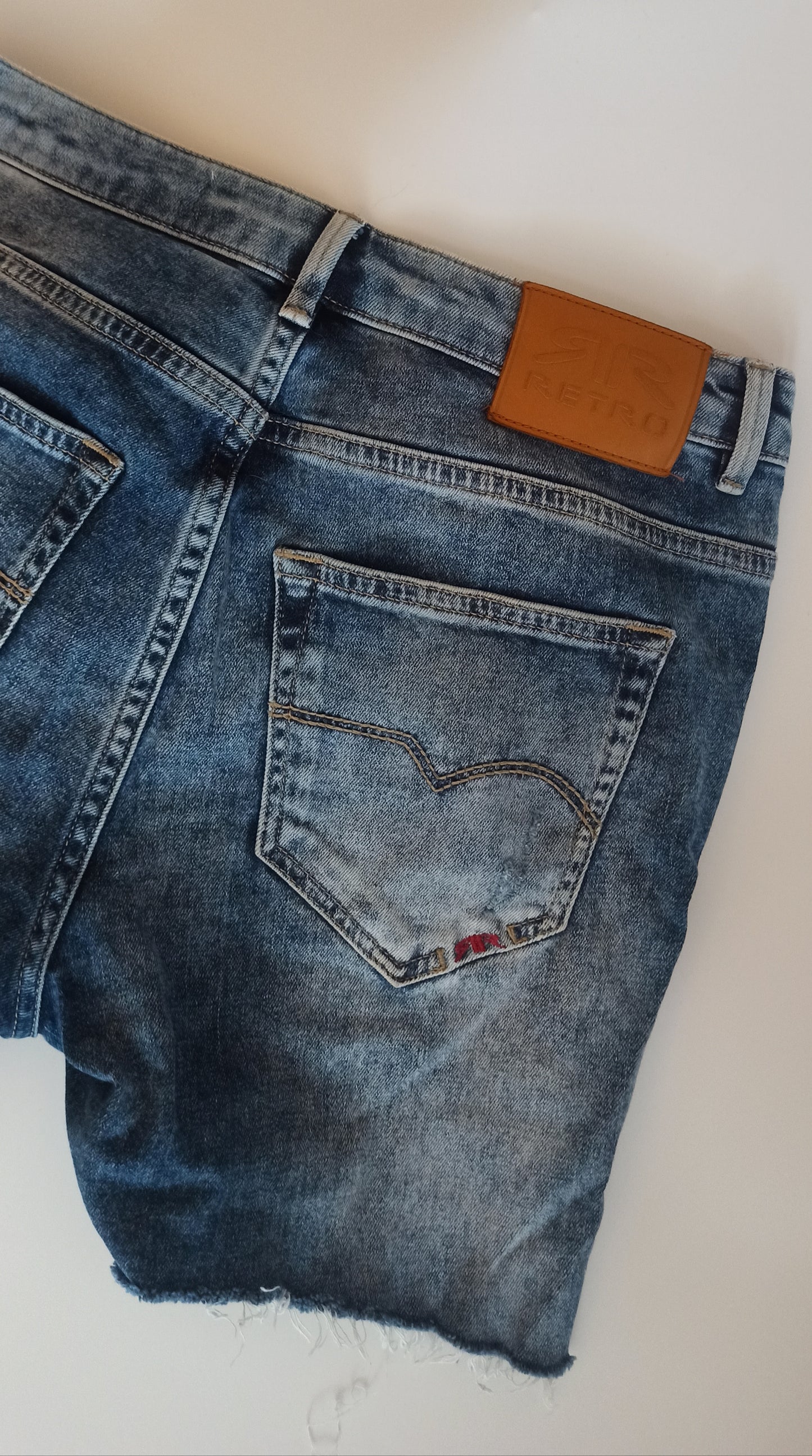 Jeansshort von Retro Gr.:25